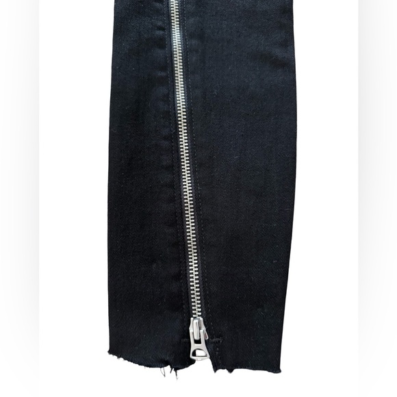 Rag & Bone NWOT Nina High-Rise Ankle Skinny w/Zips Black 25 - Picture 8 of 8